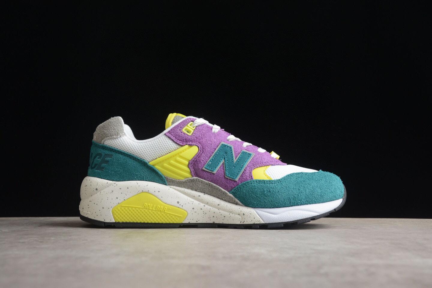 新百伦联名newbalance580xpalace复古运动慢跑鞋