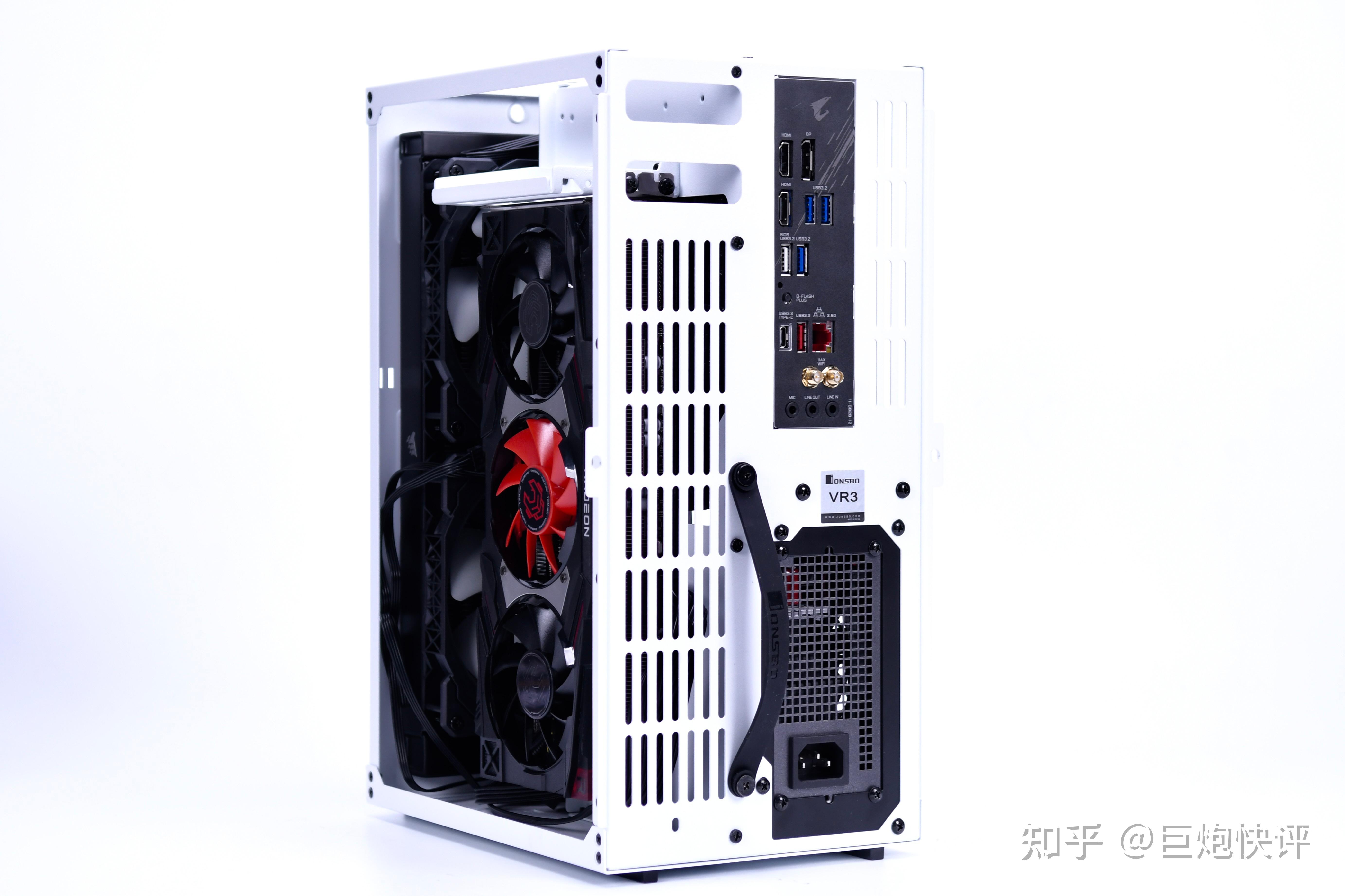 又小又冷的完美itx机箱乔思伯vr3白色装机体验
