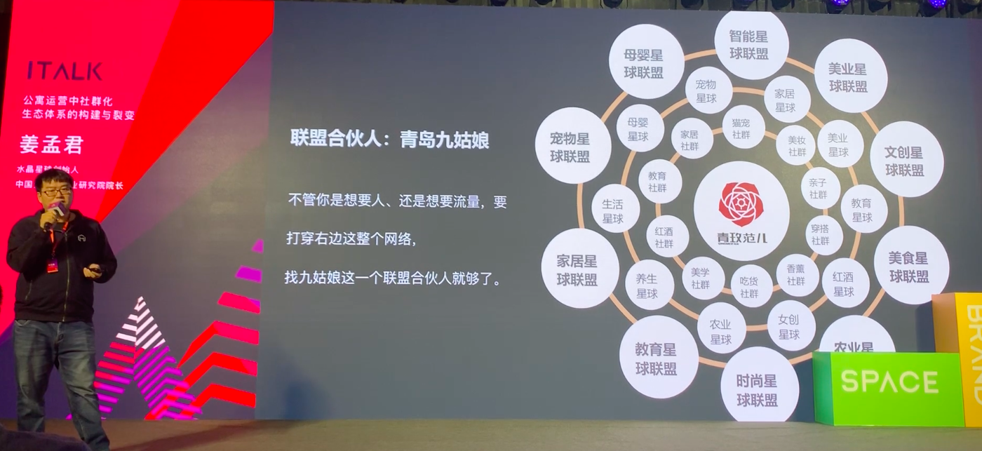 致辞最后,笨总说出了自己对社群商业未来的预判,他