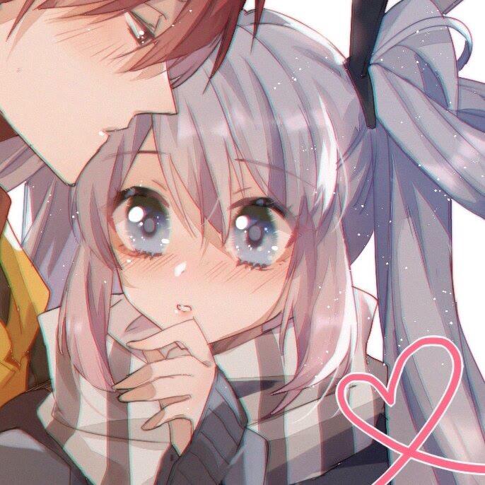 动漫情侣头像|非常甜一看就超级恩爱的情头 - 知乎