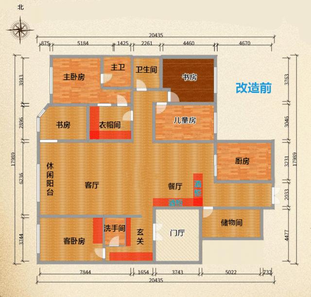 太任性!将4房改成3房,全屋三个卫生间,看完我嫉妒到发疯! - 知乎
