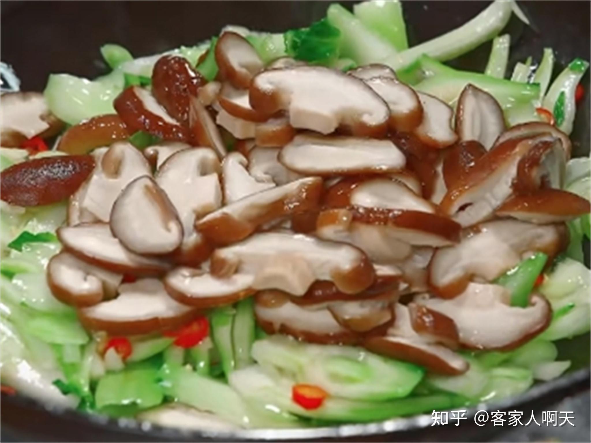 青菜香菇炒油面筋壳,青菜香菇炒油面筋壳的家常做法 - 美食杰青菜香菇炒油面筋壳做法大全