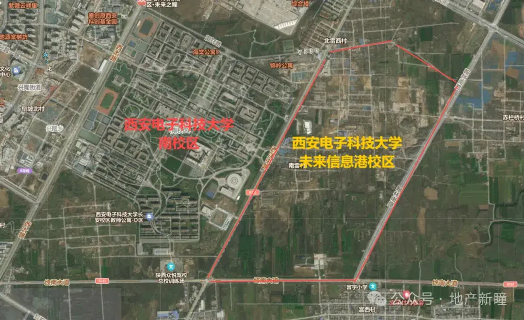 连发3条招标!西安这所高校新校区建设迎新进展! - 知乎