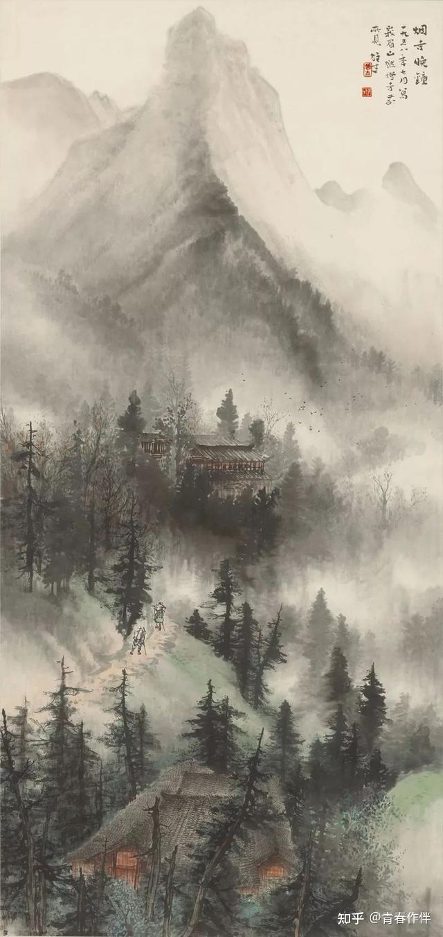 黎雄才 山水 黎家山水”代表人物黎雄才作品欣赏，真是喜欢！果断收藏！