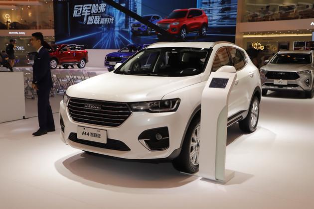 2018广州车展哈弗h4智联版上市售79万元起升级车载系统