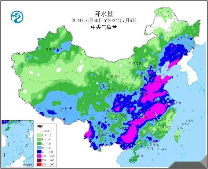 全国降雨实时图15天图片