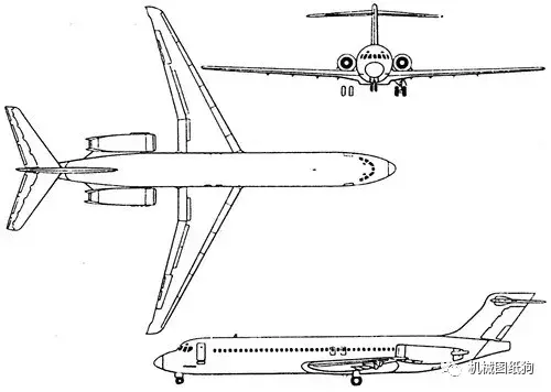 波音717怎么画图片