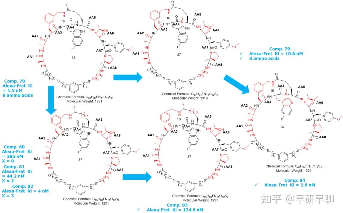 口服降血脂pcsk9抑制剂大环肽mk0616发现之旅
