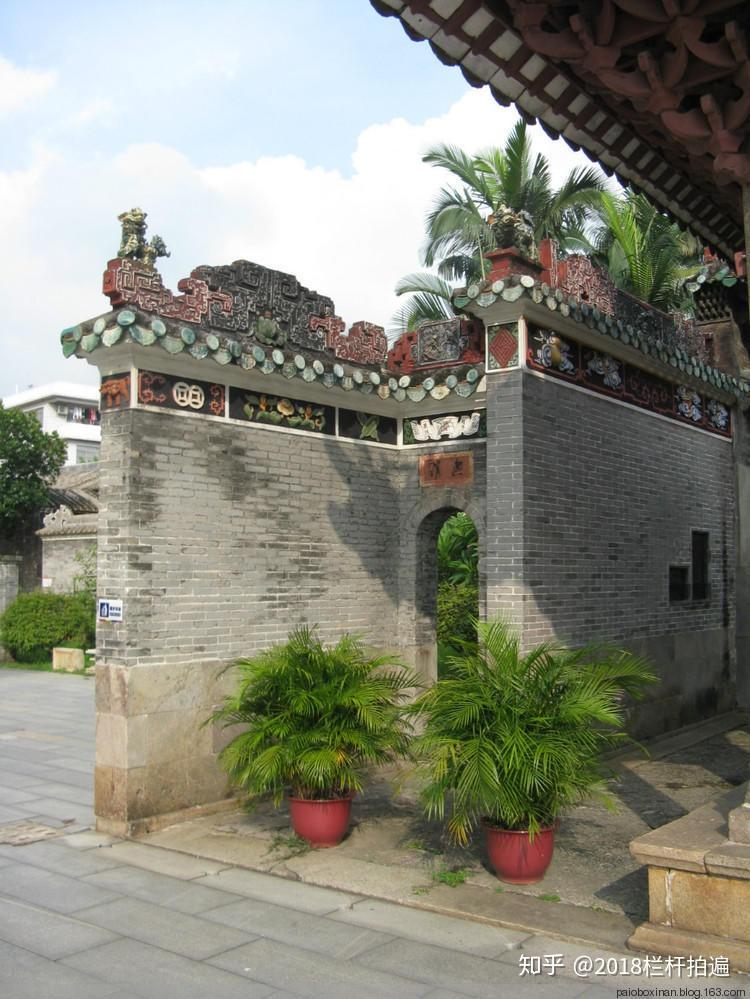 广东江门明代岭南一人陈白沙祠上