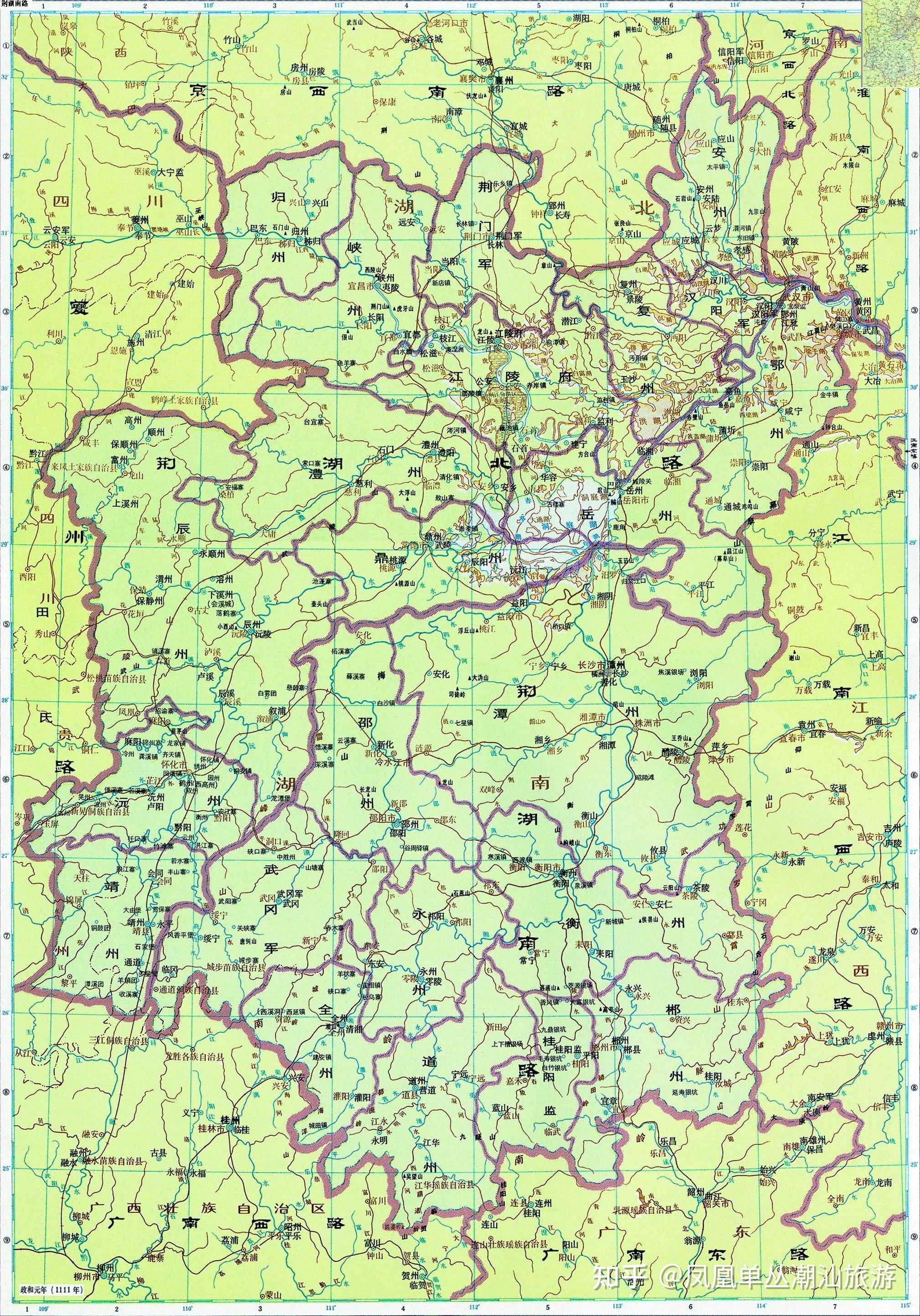 以地图的经纬勾勒湖北历史,借历史脉络再现湖北区划变迁.