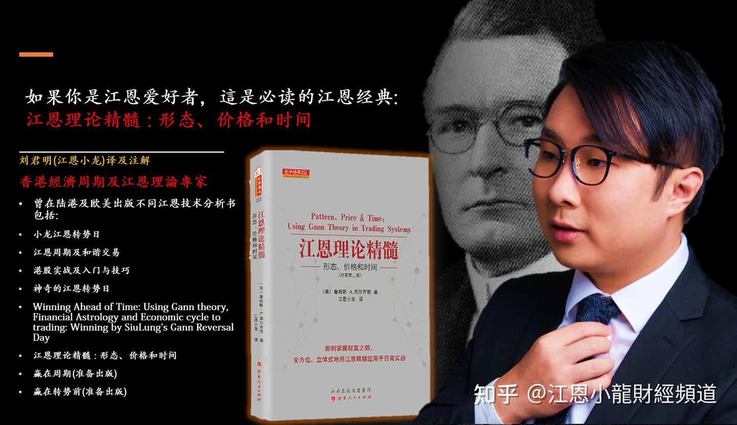 小龙新书]江恩经典今注-江恩理论精髓: 形态、价格和时间- 知乎