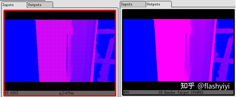 遮挡时的模糊网点效果