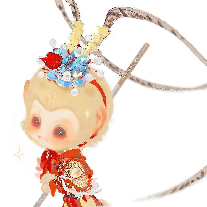 分享一组86版孙悟空可爱图片