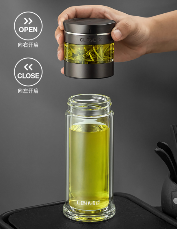 1,德国geya茶水分离杯
