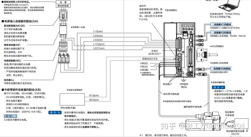 三菱fx3u plc如何控制松下伺服 - 知乎