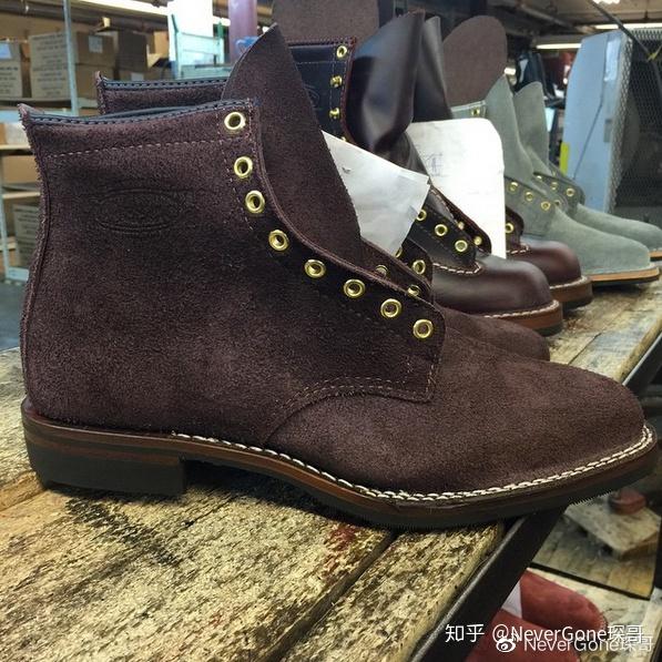 wesco闲扯酒红油皮packer工装靴开箱解析