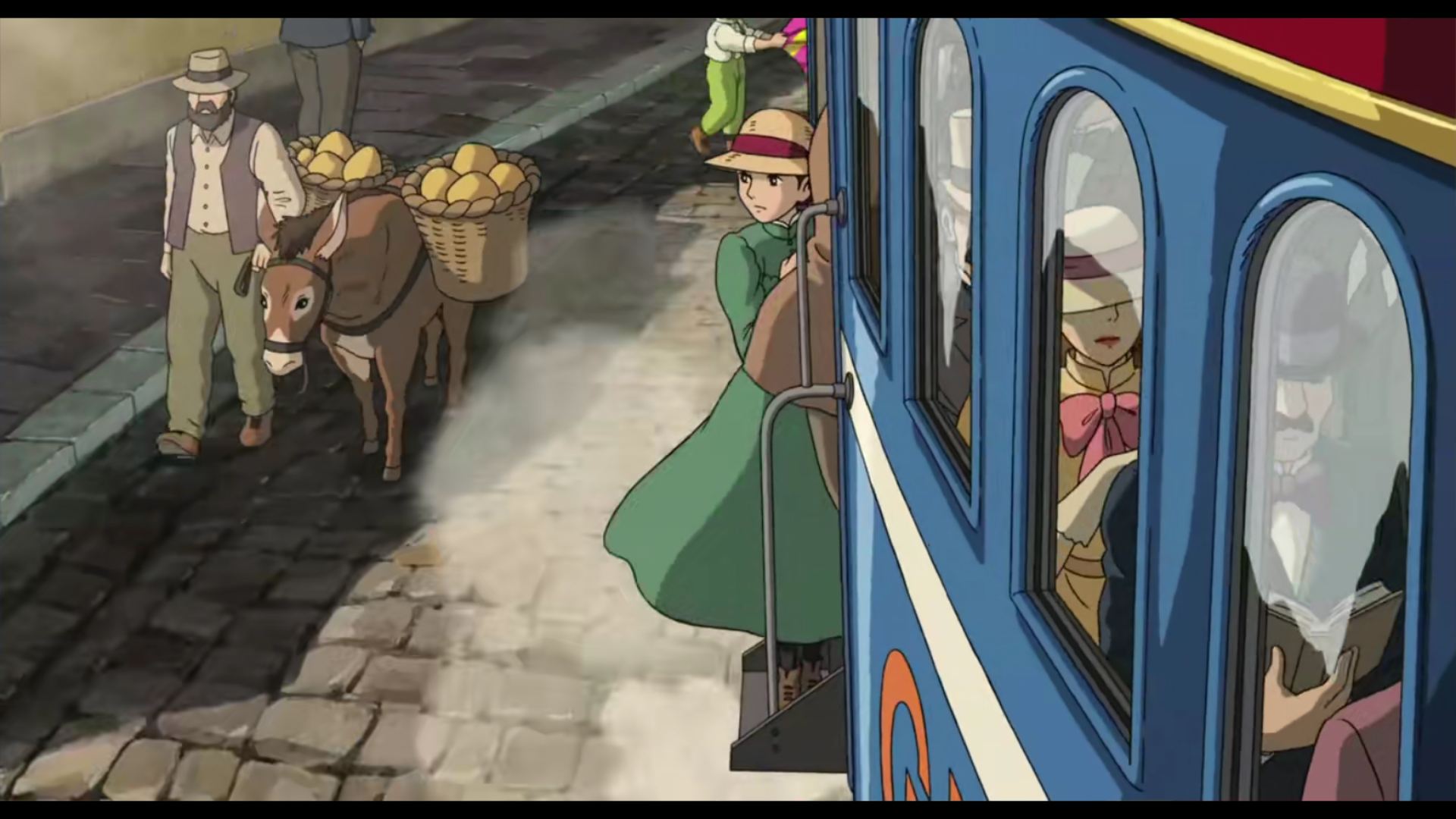 哈尔的移动城堡|原图×拼接壁纸