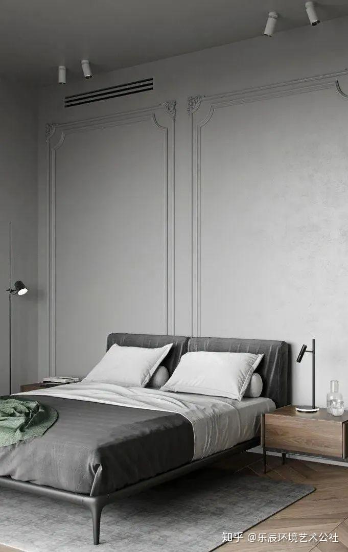 高级灰护墙板法式的优雅与极致