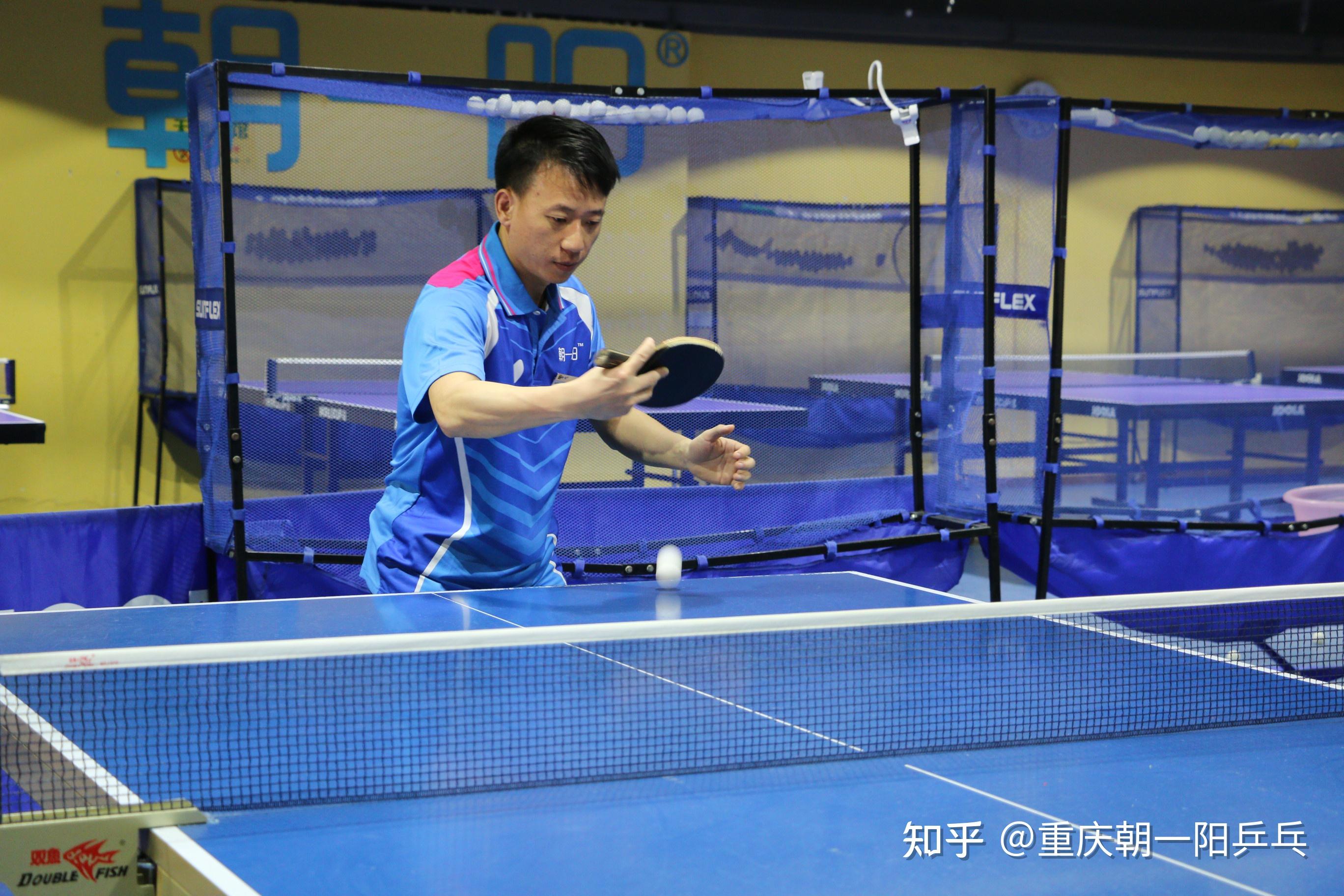 乒乓球小技巧之正胶打法