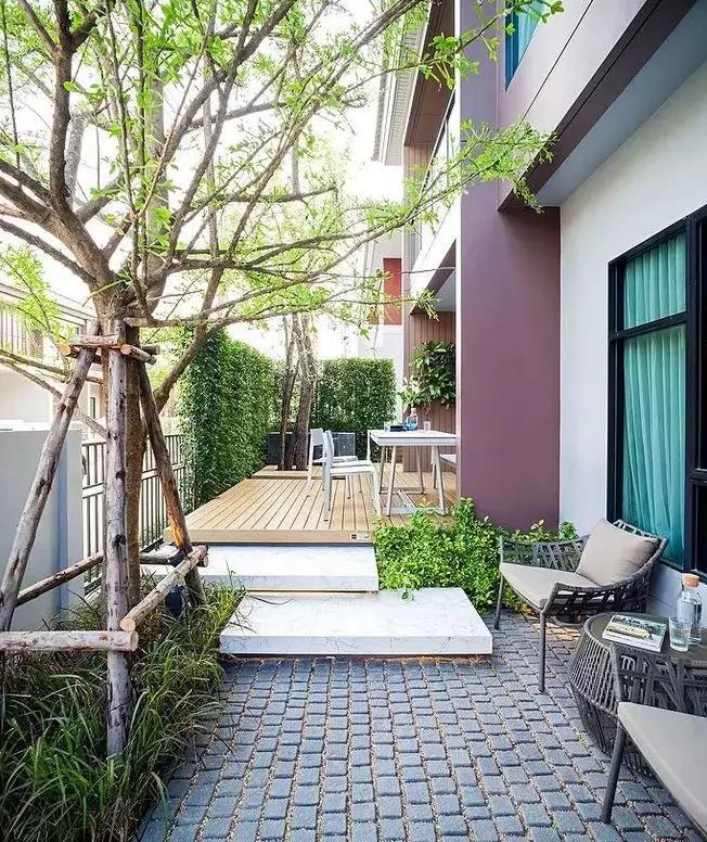 庭院地面怎么铺7种常用的庭院地面铺贴样式建议收藏