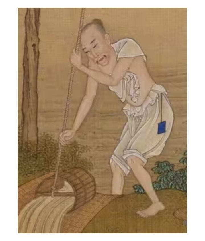 雍正皇帝变装(汉装)画《胤禛行乐图册》 - 知乎