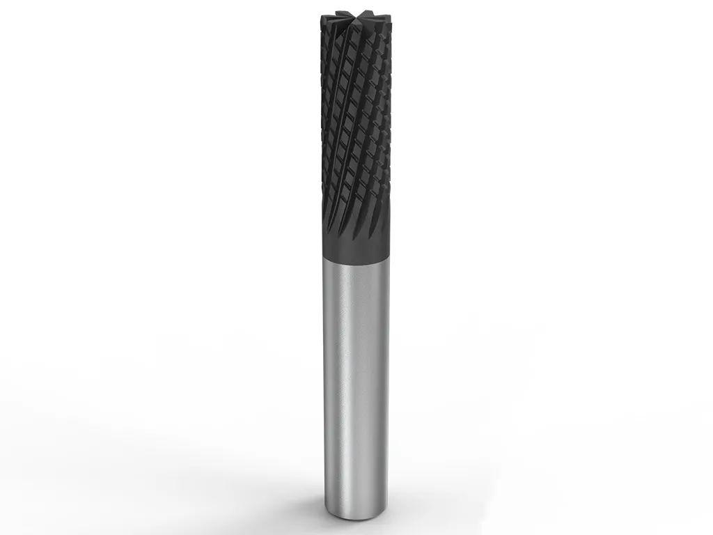 菠萝铣刀而金刚石涂层交叉刃铣刀以其独特的设计更适用于加工cfrp材料