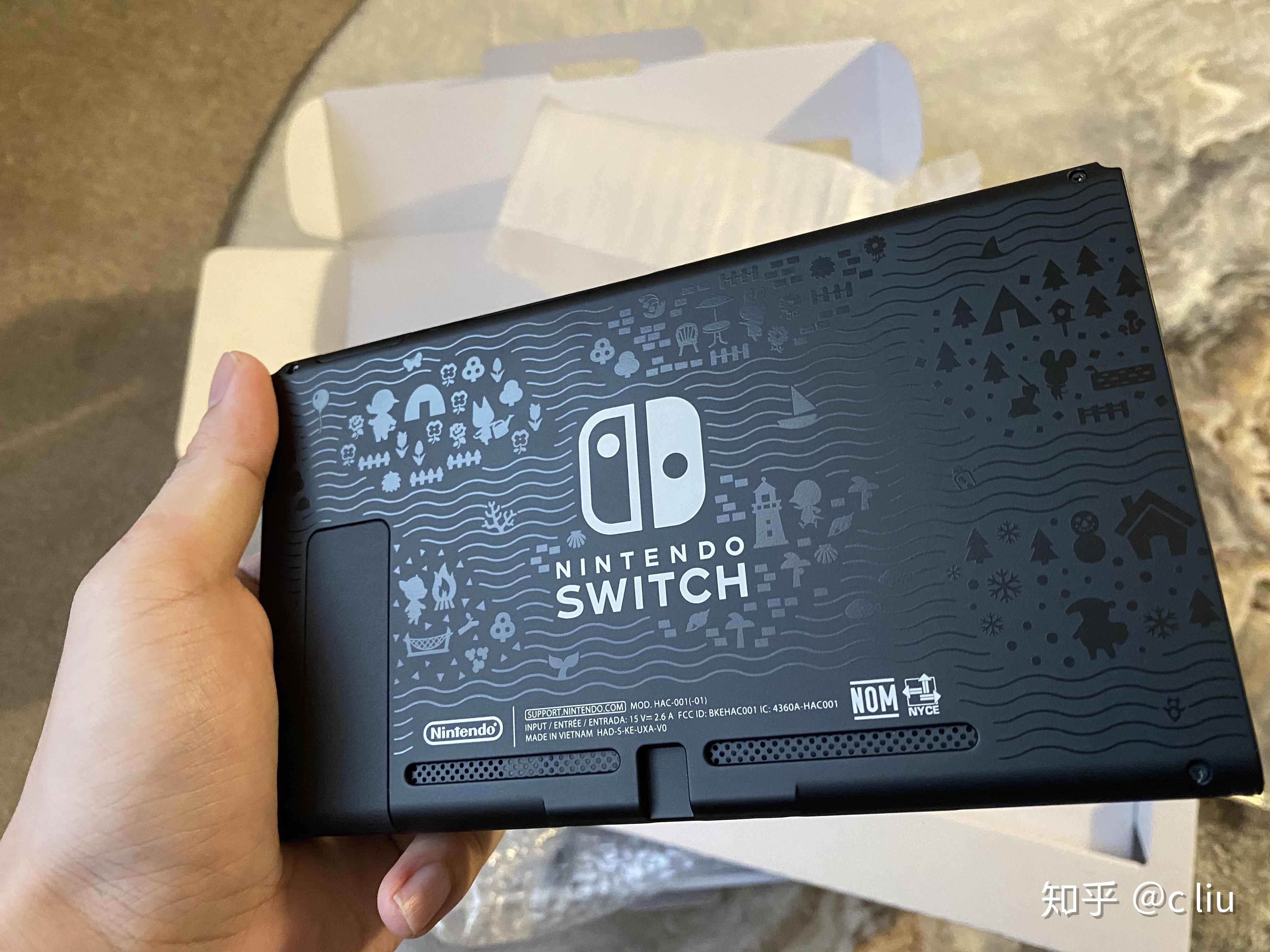 开箱动物之森限定版ns