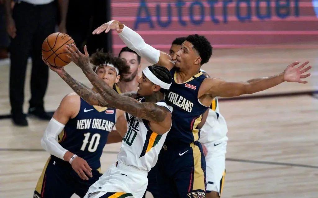 点球绝杀nba复赛第一记绝杀诞生zion被盖到怀疑人生