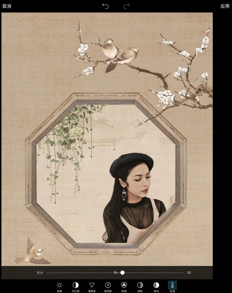 古风古韵,上万块的工笔画艺术照竟然还能亲自动手做! - 知乎