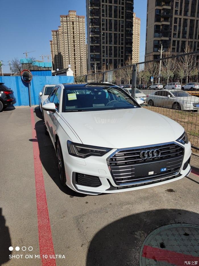 喜欢我就买白色奥迪a6l才是我的最爱