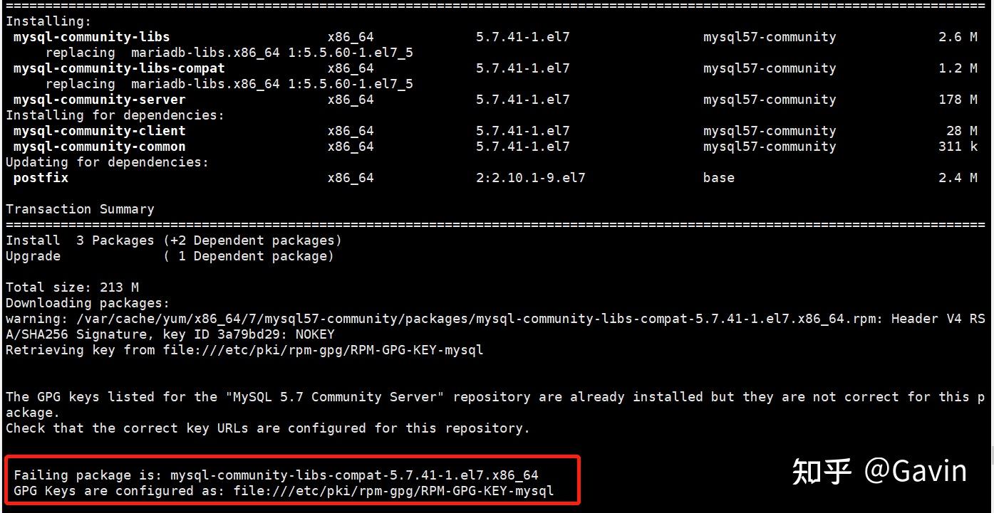 Mysql linux 