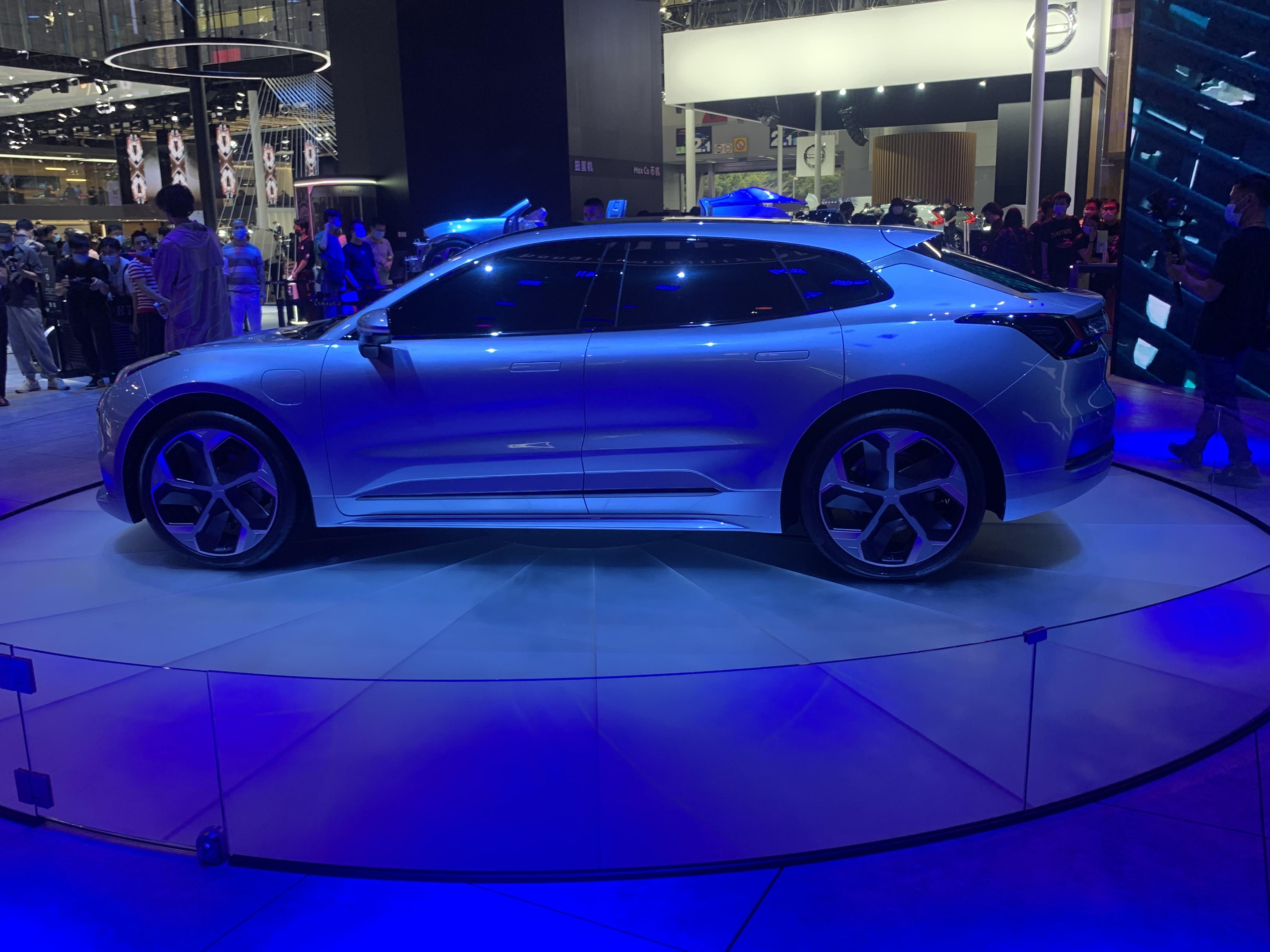 2020广州车展领克zeroconcept潮流时尚的风格