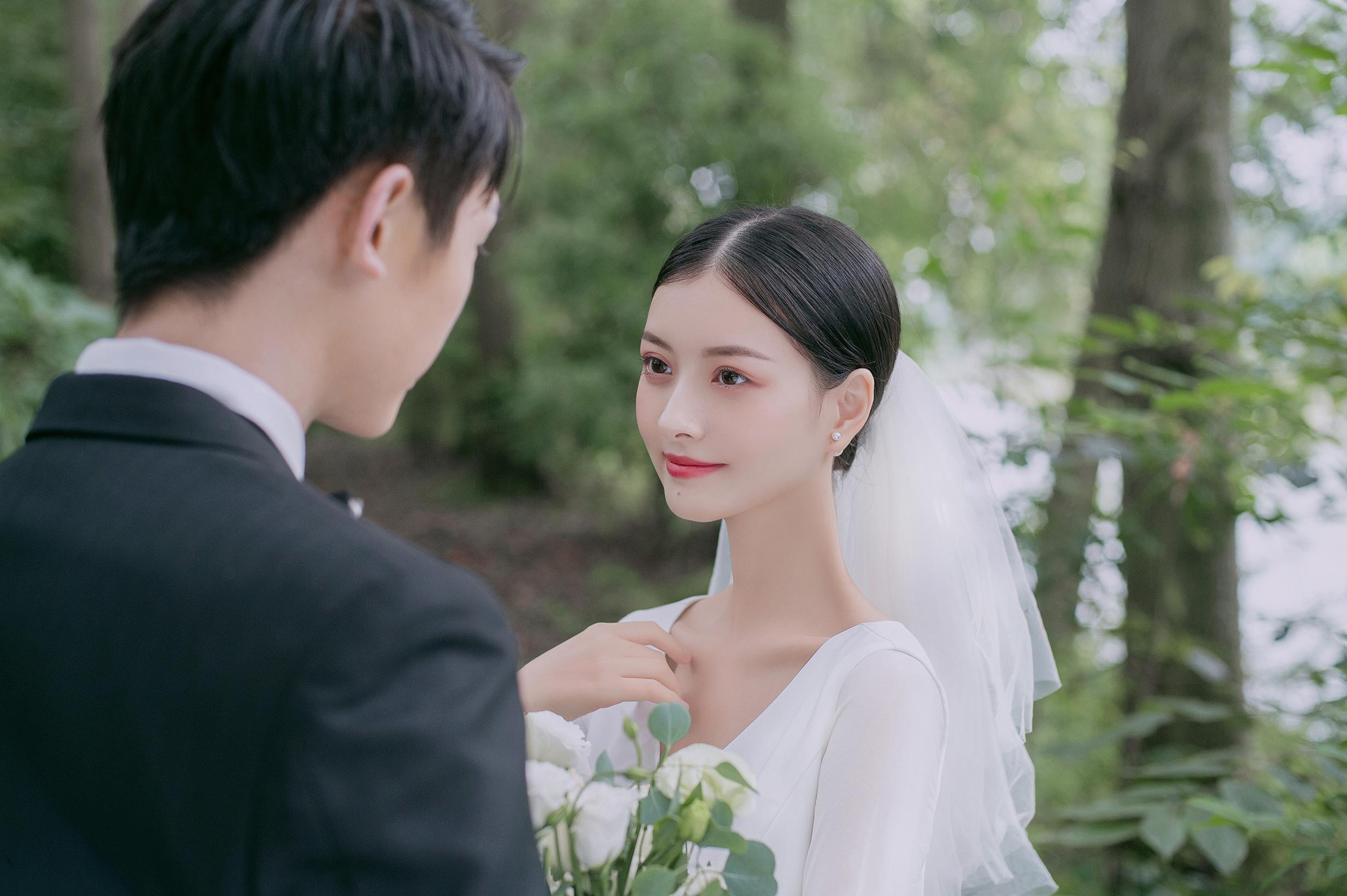 成都婚纱照丨这样挑选新娘头纱拍摄满满仙气婚纱照