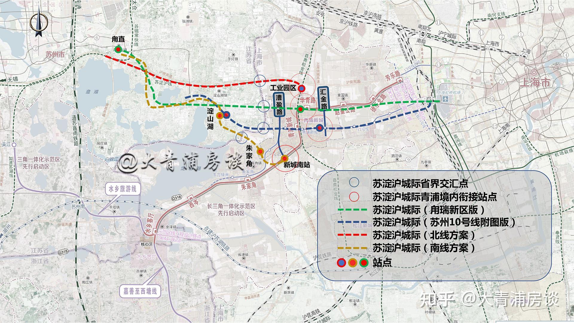 苏淀沪城际铁路规划图图片