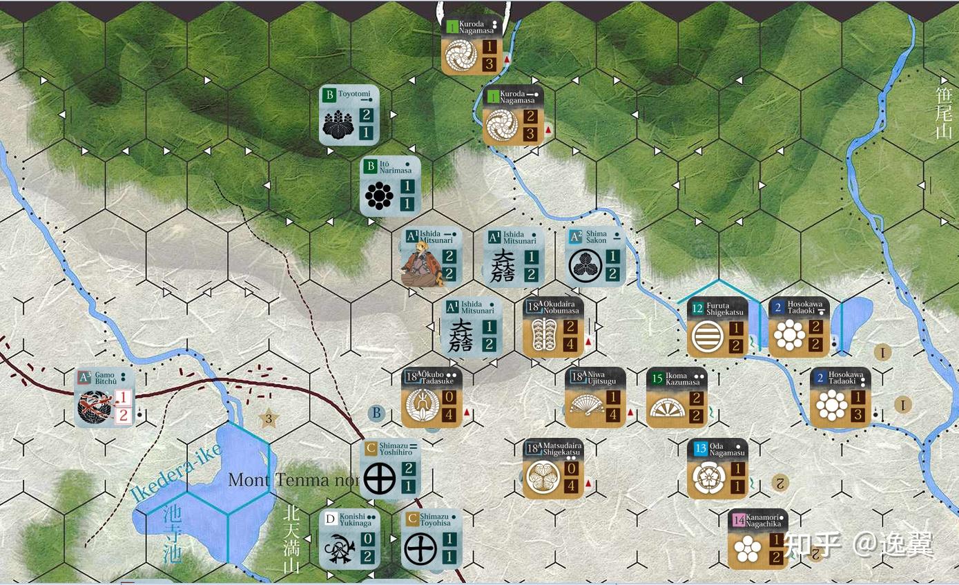 天下统一关原之战简易回合战报二