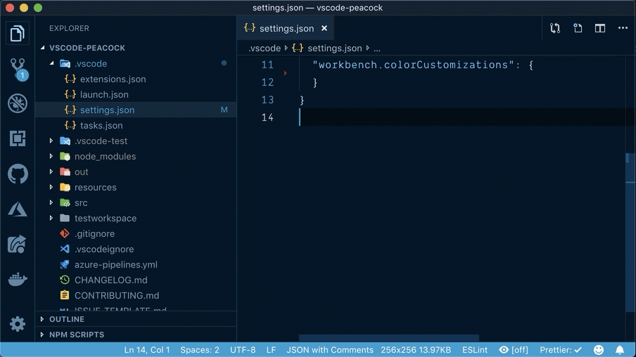 Peacock for VS Code：为你的窗口添上五彩斑斓的色彩 知乎