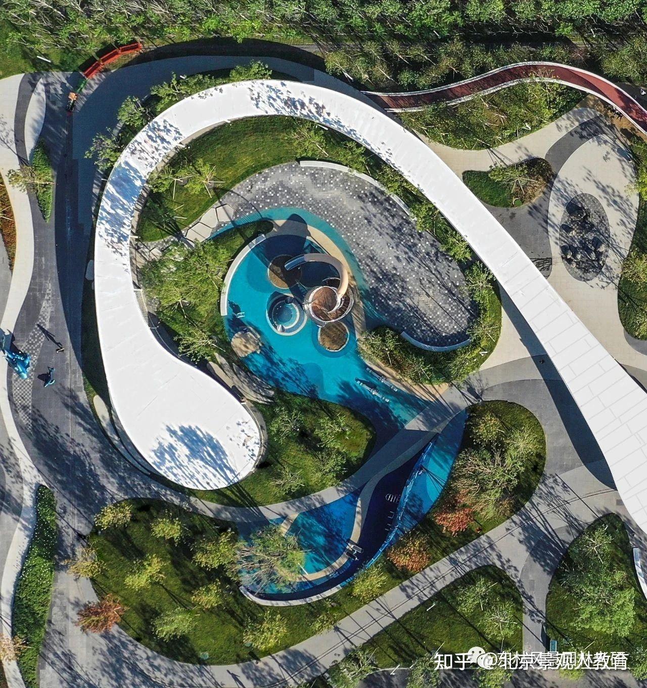 景观人案例抄绘哈尔滨万科鲸鱼悦府公园