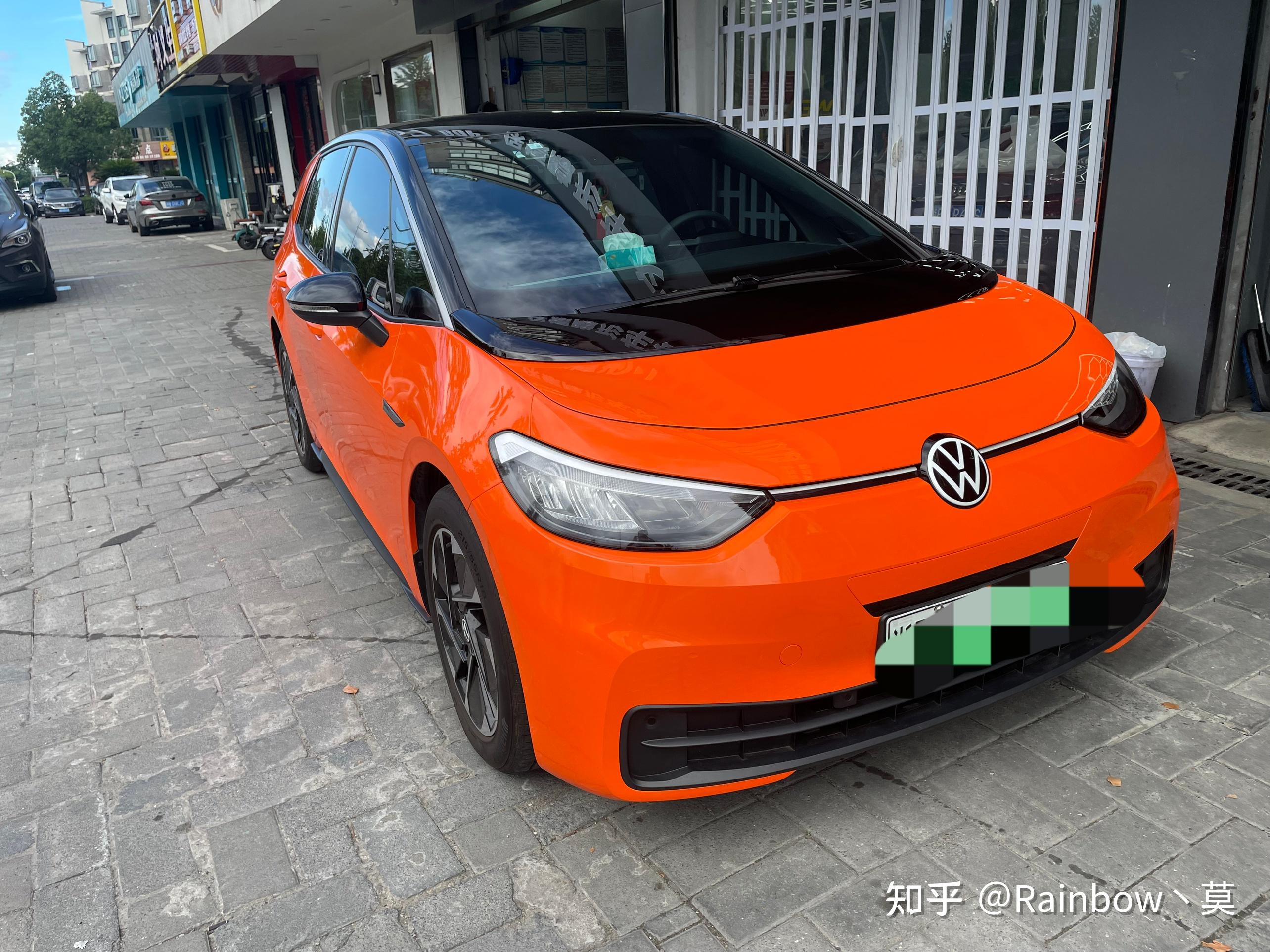 大众ID3改色 - 知乎