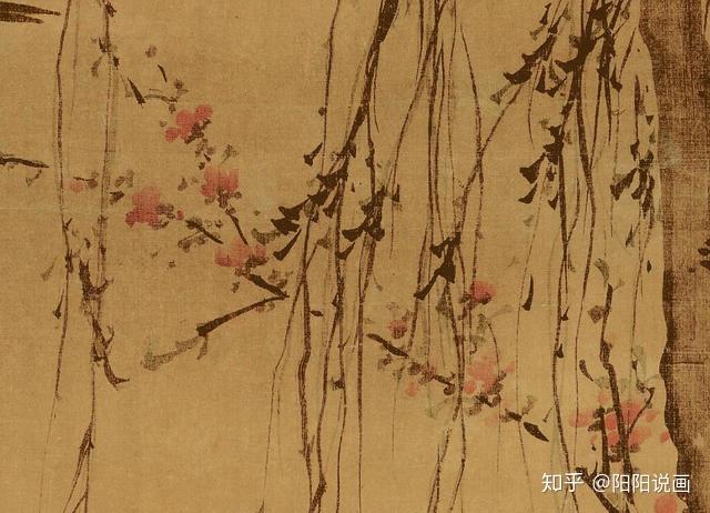 中国　明時代　汪肇　柳禽白鷳圖　絹本　原色複製　◇検故宮博物館◇ 一鼎軒0926 中国 明時代 汪肇 柳禽白鷳圖 絹本 原色複製 ◇検故宮博物館◇ 一鼎軒