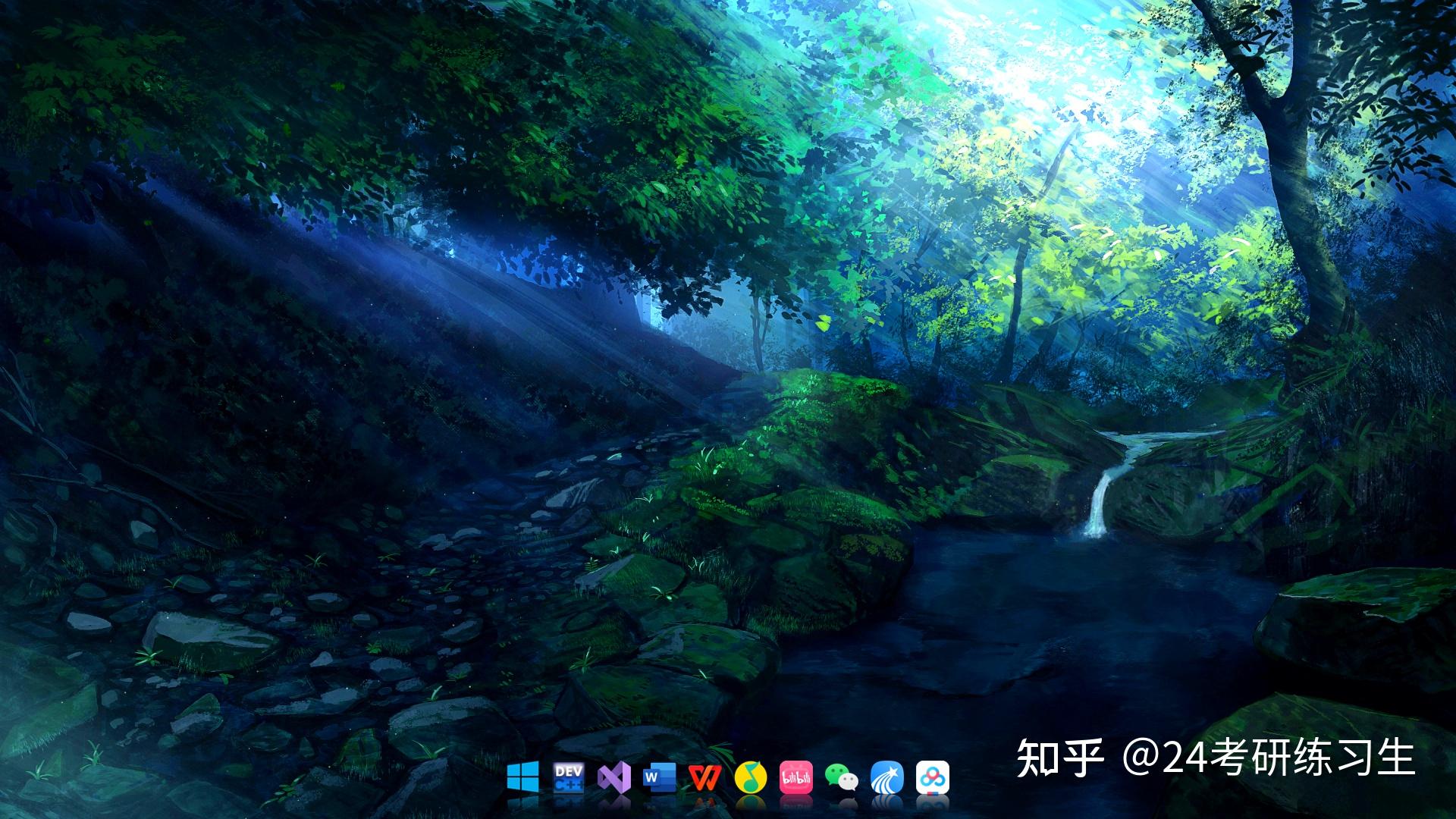 win11桌面美化效果 - 知乎