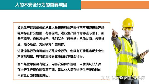PPT | 【课件】如何控制员工不安全行为(75页) - 知乎