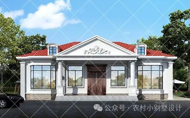 65套一层农村自建房别墅,2024最新中国红一层乡村养老别墅自建房 - 知乎