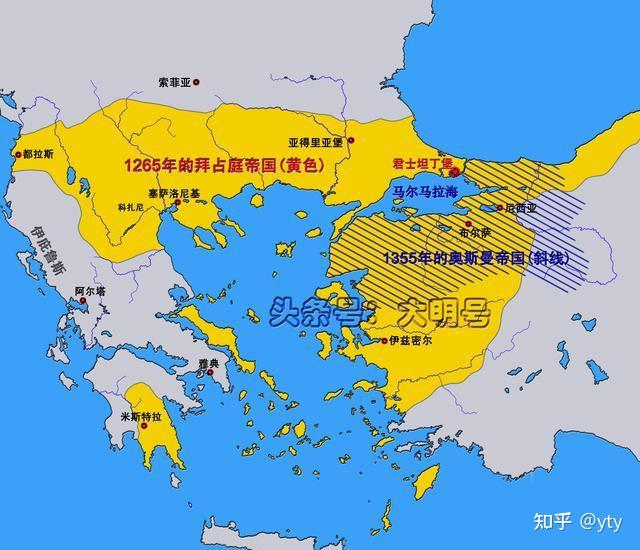 君士坦丁堡地图平面图图片