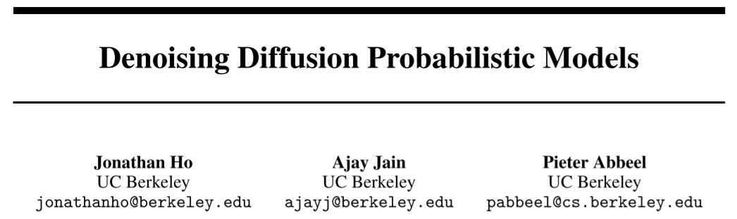 Denoising Diffusion Probabilistic Models (DDPM) - 知乎