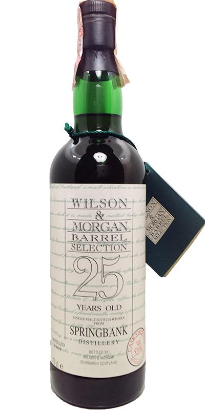 Springbank 1969 Wilson & Morgan - 知乎