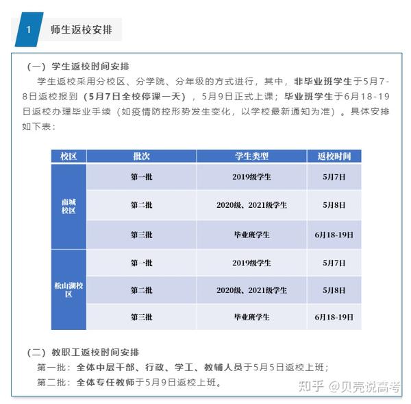 终于定了！多所大学公布返校时间！ - 知乎