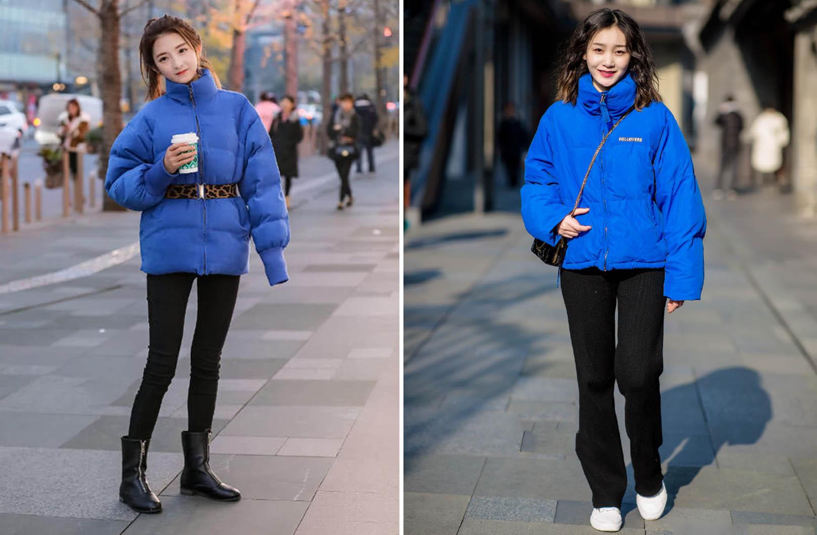 蓝色系参考搭配