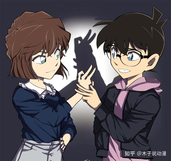 柯南灰原哀接吻上热搜，剧场版整活牛头人狂喜，一碗水端平太稳了 - 知乎