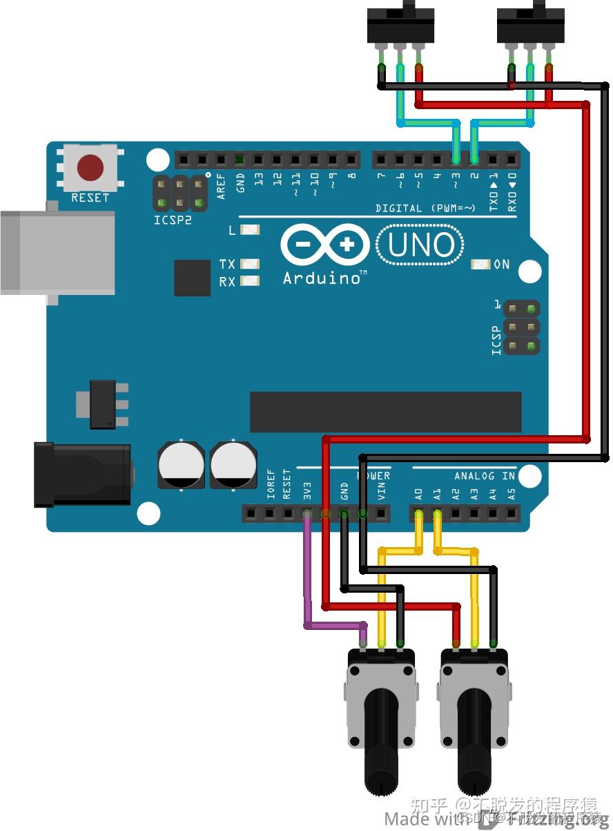 labview控制arduino採集多路模擬量數字量進階篇1