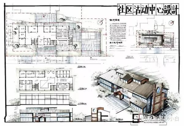【建筑快题】免费领取500张精品分类建筑快题高清扫描版作品！建筑快题 - 知乎